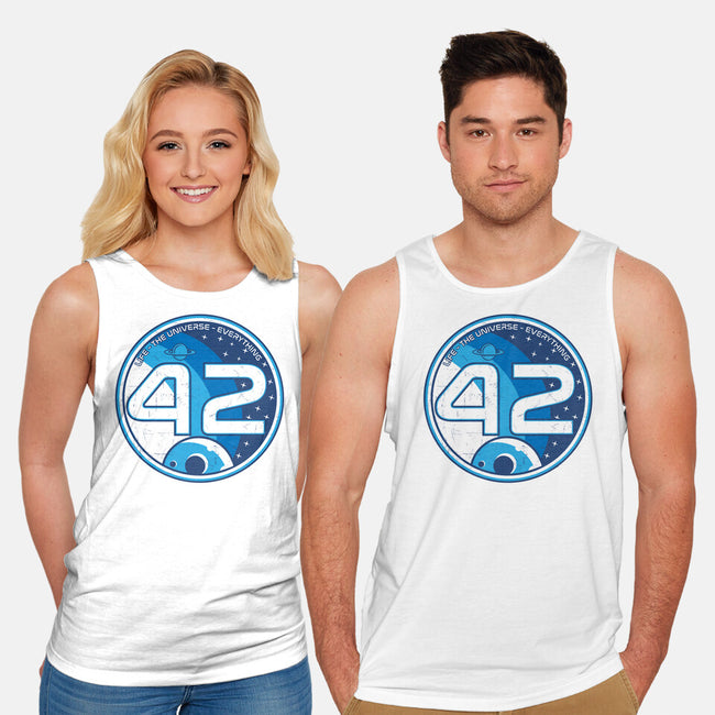 42 The Ultimate Answer-Unisex-Basic-Tank-CarloJ1956