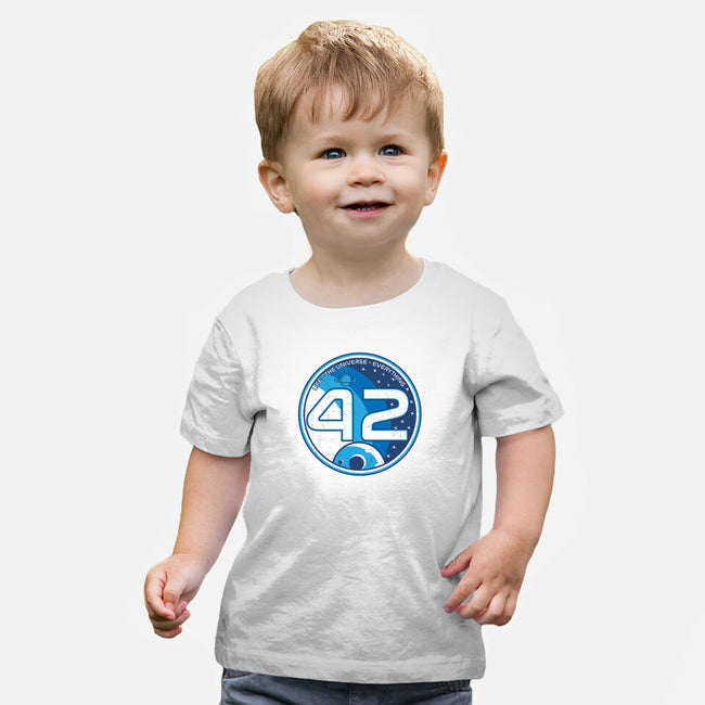 42 The Ultimate Answer-Baby-Basic-Tee-CarloJ1956