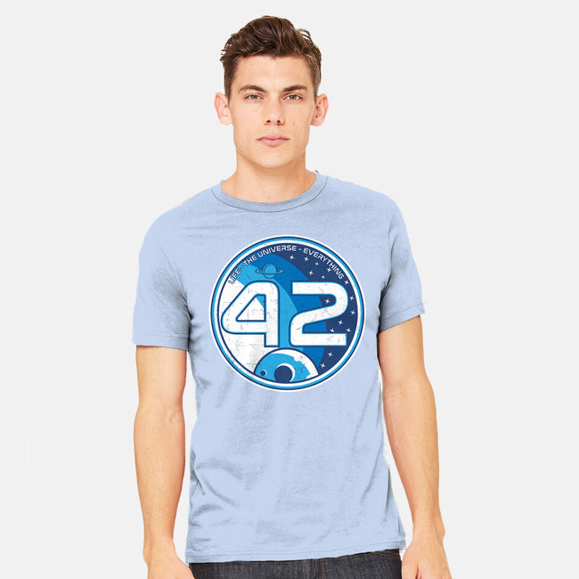 42 The Ultimate Answer-Mens-Heavyweight-Tee-CarloJ1956