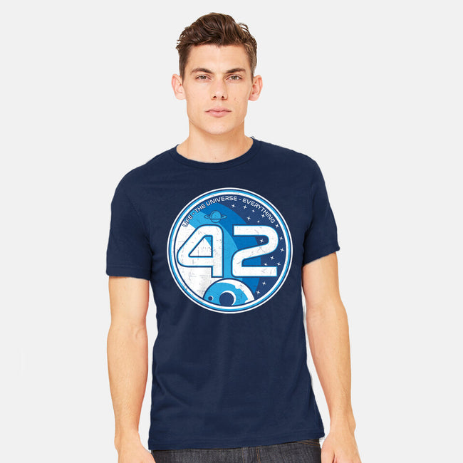 42 The Ultimate Answer-Mens-Heavyweight-Tee-CarloJ1956
