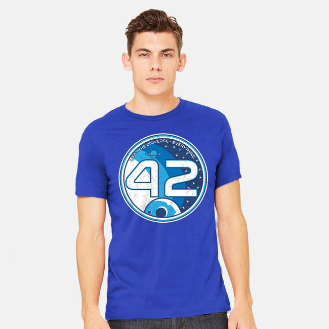 42 The Ultimate Answer-Mens-Heavyweight-Tee-CarloJ1956