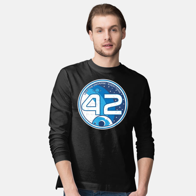 42 The Ultimate Answer-Mens-Long Sleeved-Tee-CarloJ1956