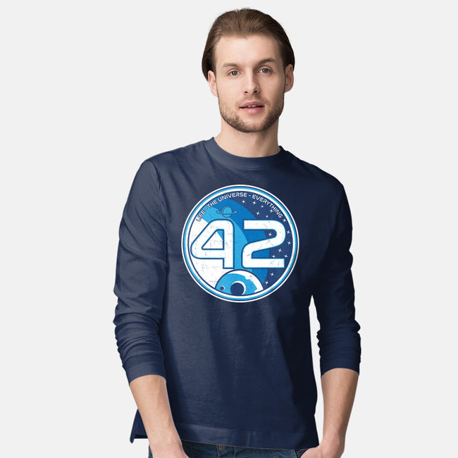 42 The Ultimate Answer-Mens-Long Sleeved-Tee-CarloJ1956