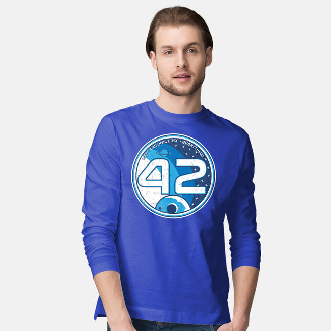 42 The Ultimate Answer-Mens-Long Sleeved-Tee-CarloJ1956