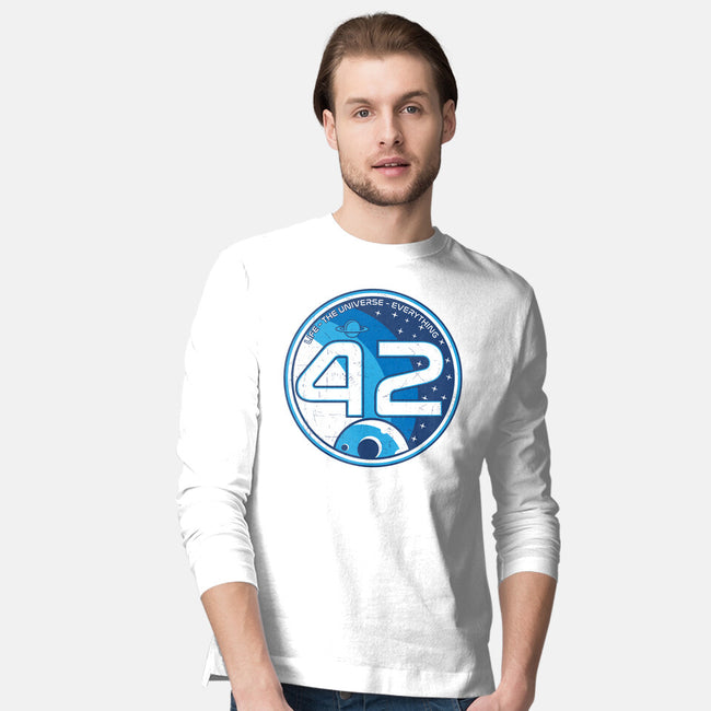 42 The Ultimate Answer-Mens-Long Sleeved-Tee-CarloJ1956
