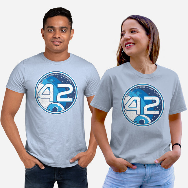 42 The Ultimate Answer-Unisex-Basic-Tee-CarloJ1956