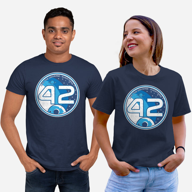 42 The Ultimate Answer-Unisex-Basic-Tee-CarloJ1956