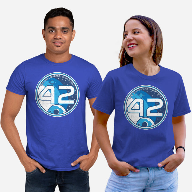 42 The Ultimate Answer-Unisex-Basic-Tee-CarloJ1956