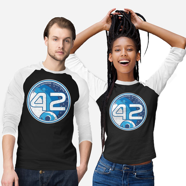 42 The Ultimate Answer-Unisex-Baseball-Tee-CarloJ1956