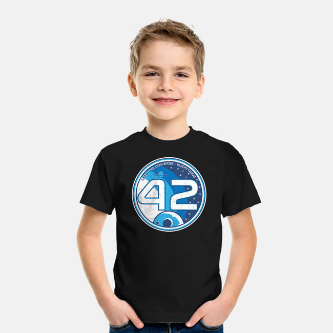 42 The Ultimate Answer-Youth-Basic-Tee-CarloJ1956