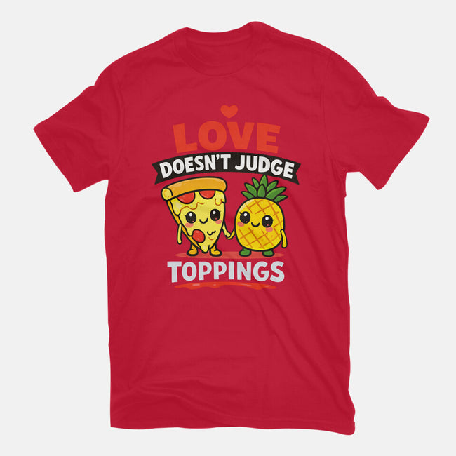 Love Doesn't Judge-Mens-Basic-Tee-fanfabio