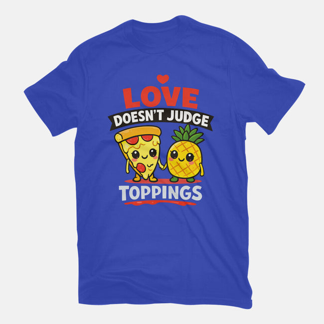 Love Doesn't Judge-Womens-Fitted-Tee-fanfabio