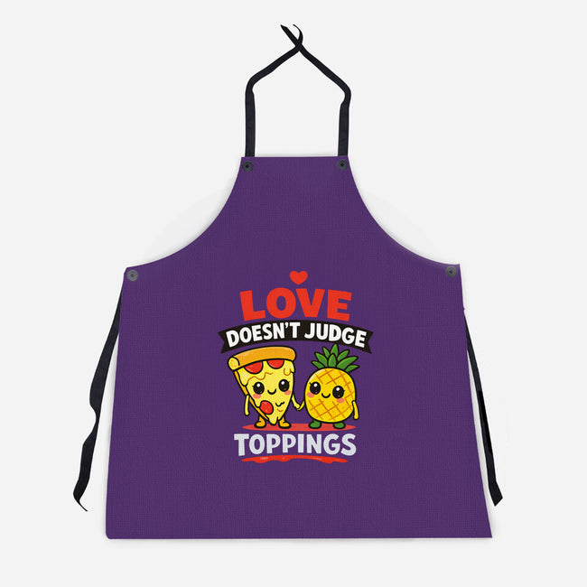 Love Doesn't Judge-Unisex-Kitchen-Apron-fanfabio