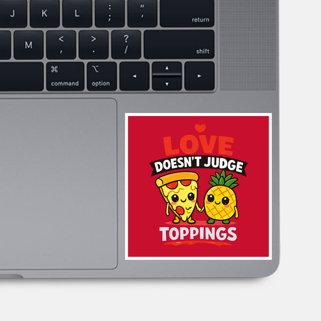 Love Doesn't Judge-None-Glossy-Sticker-fanfabio