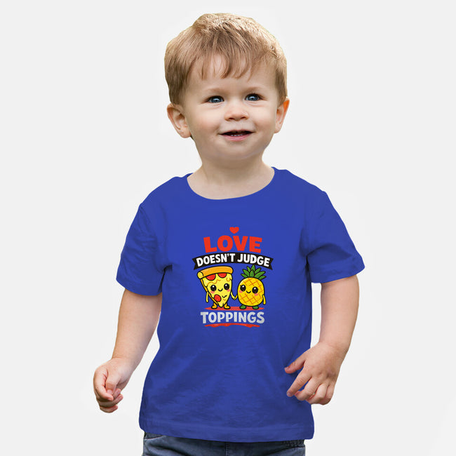 Love Doesn't Judge-Baby-Basic-Tee-fanfabio