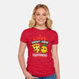Love Doesn't Judge-Womens-Fitted-Tee-fanfabio