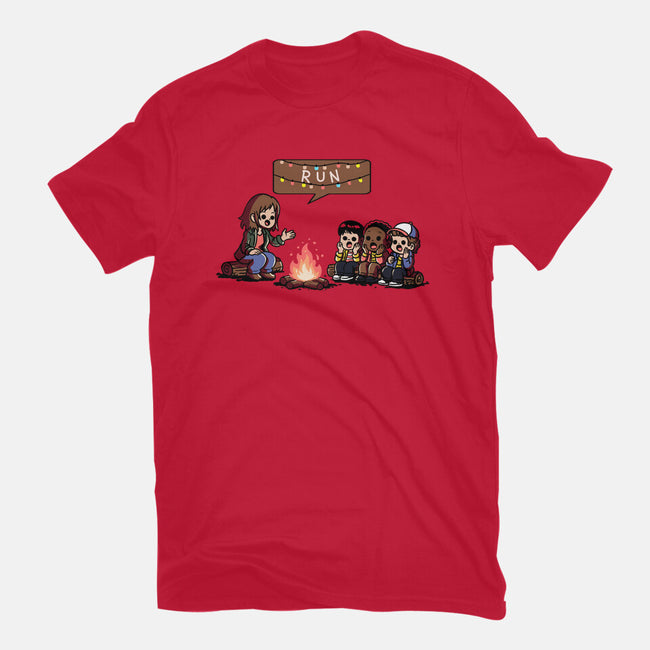 Scary Lights-Youth-Basic-Tee-fanfabio