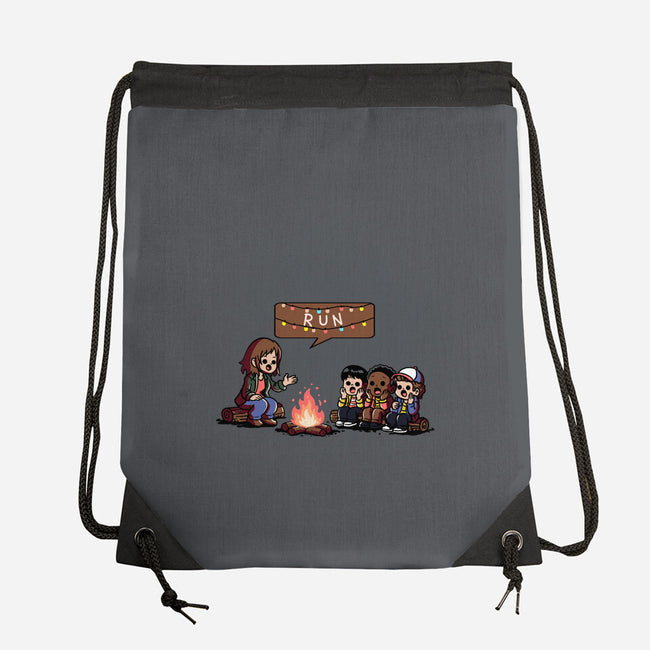 Scary Lights-None-Drawstring-Bag-fanfabio