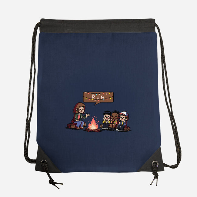 Scary Lights-None-Drawstring-Bag-fanfabio