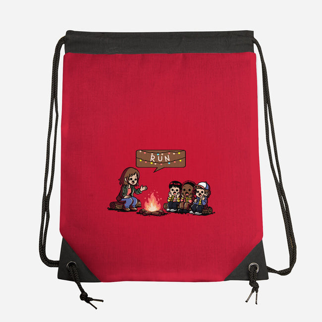 Scary Lights-None-Drawstring-Bag-fanfabio