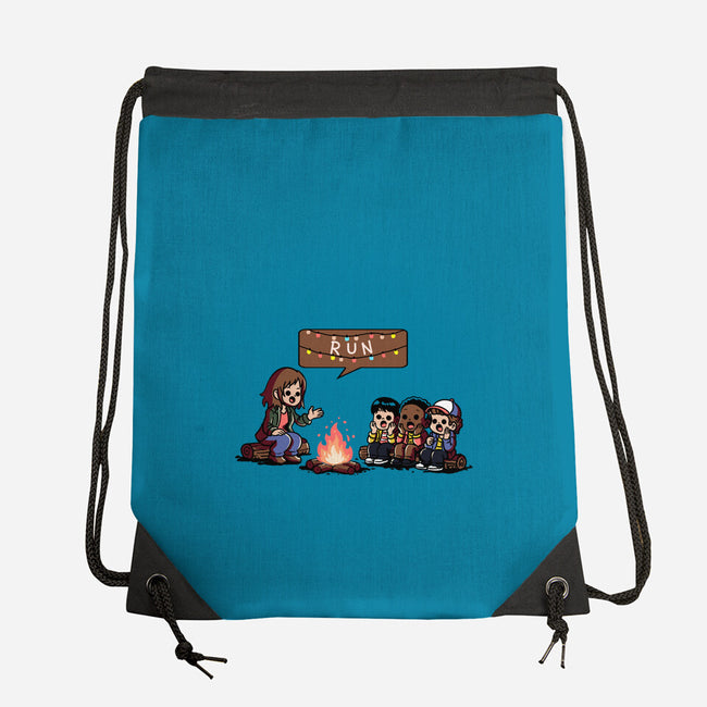 Scary Lights-None-Drawstring-Bag-fanfabio
