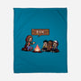 Scary Lights-None-Fleece-Blanket-fanfabio
