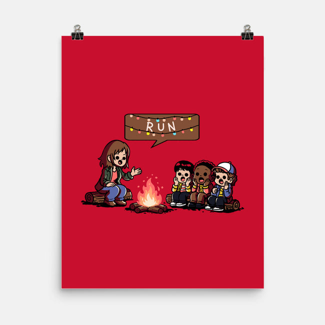 Scary Lights-None-Matte-Poster-fanfabio