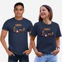 Scary Lights-Unisex-Basic-Tee-fanfabio