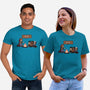 Scary Lights-Unisex-Basic-Tee-fanfabio