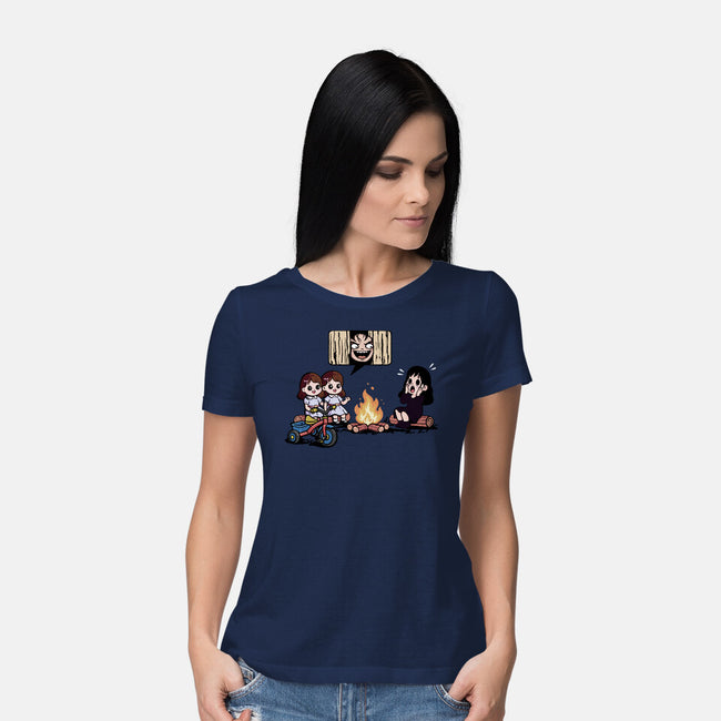 A Horror Story-Womens-Basic-Tee-fanfabio