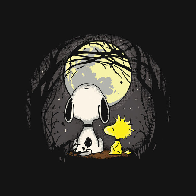 Snoopy's Moon-None-Glossy-Sticker-turborat14