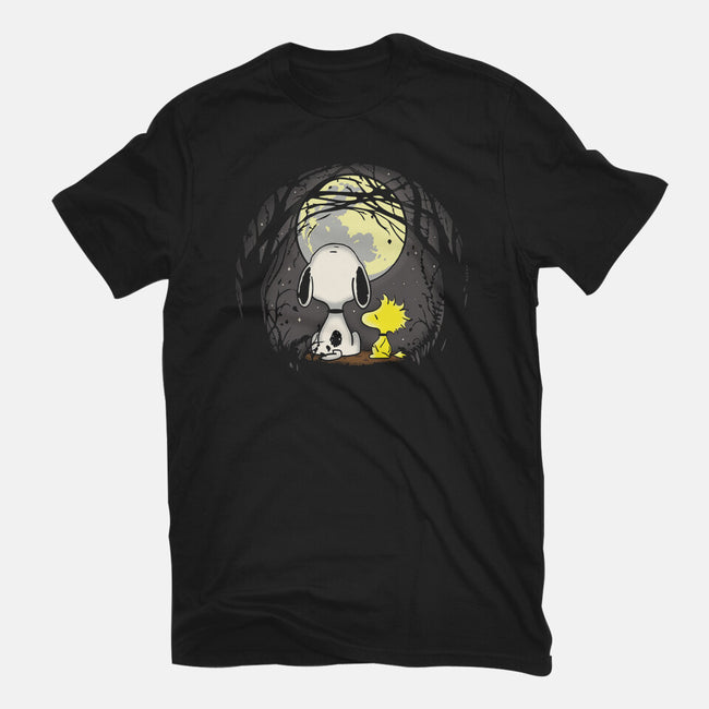 Snoopy's Moon-Mens-Premium-Tee-turborat14