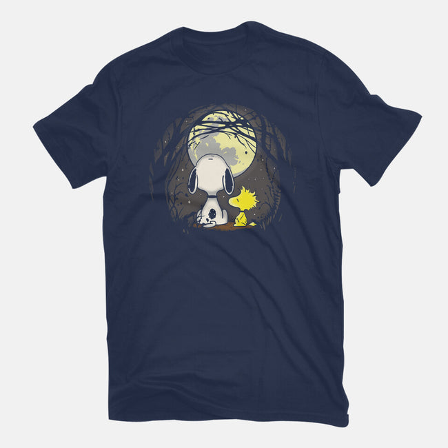 Snoopy's Moon-Mens-Premium-Tee-turborat14