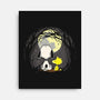 Snoopy's Moon-None-Stretched-Canvas-turborat14