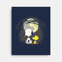 Snoopy's Moon-None-Stretched-Canvas-turborat14