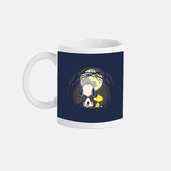 Snoopy's Moon-None-Mug-Drinkware-turborat14