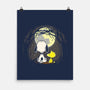 Snoopy's Moon-None-Matte-Poster-turborat14