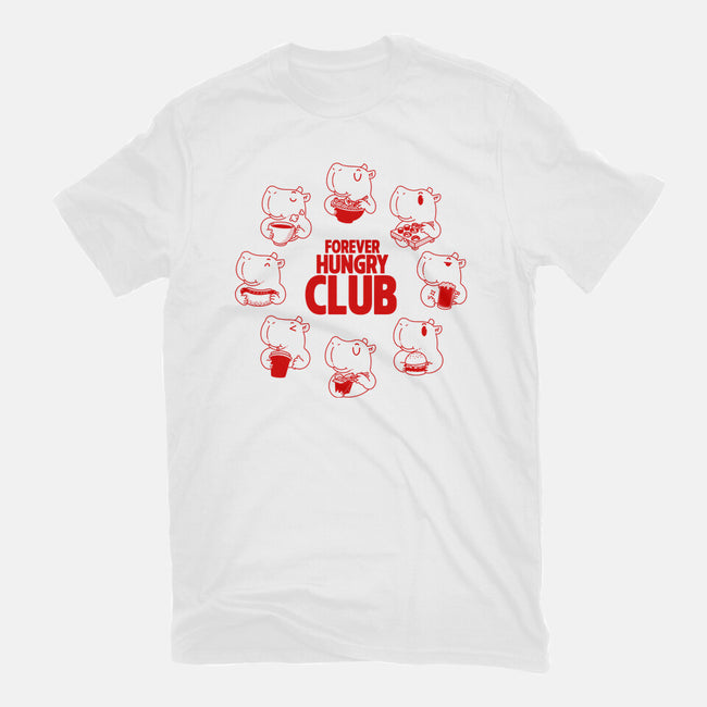 Forever Hungry Club-Womens-Fitted-Tee-Tri haryadi