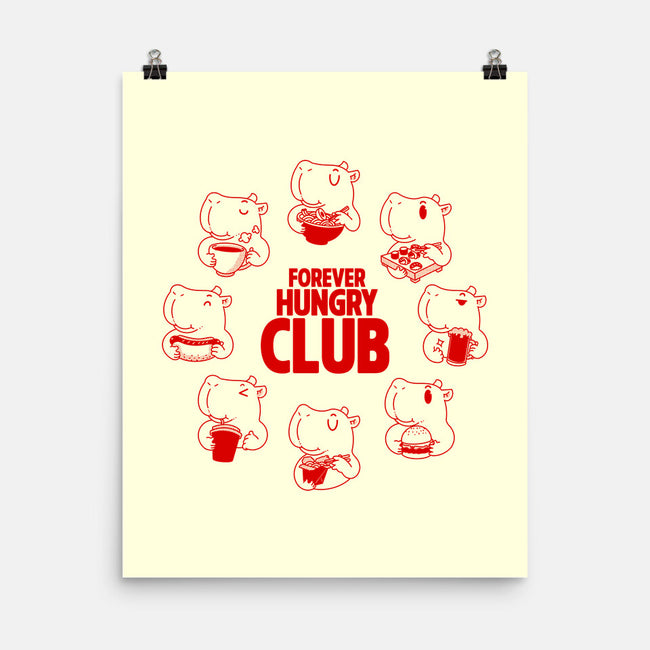 Forever Hungry Club-None-Matte-Poster-Tri haryadi