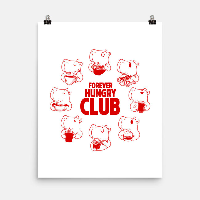 Forever Hungry Club-None-Matte-Poster-Tri haryadi