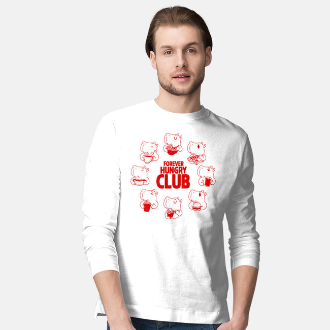 Forever Hungry Club-Mens-Long Sleeved-Tee-Tri haryadi