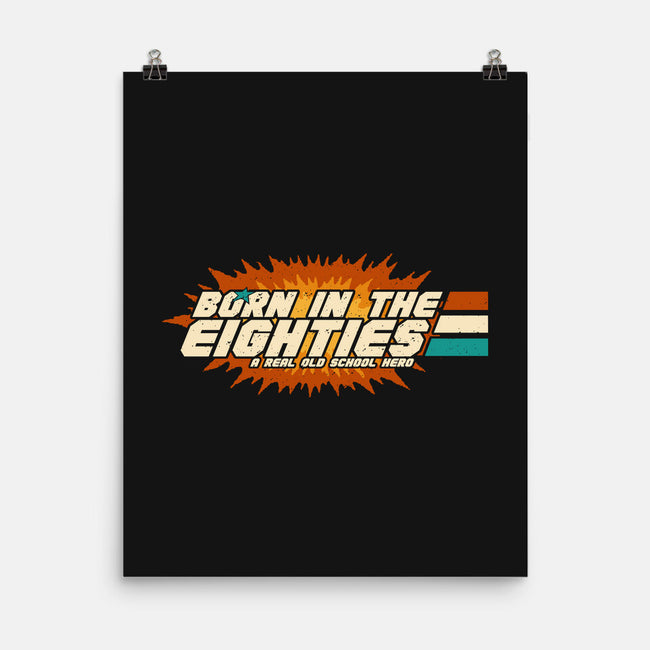 Old School Hero-None-Matte-Poster-Melonseta