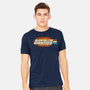 Old School Hero-Mens-Heavyweight-Tee-Melonseta
