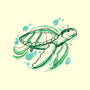 Turtle Watercolor-None-Glossy-Sticker-ellr