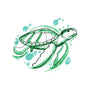 Turtle Watercolor-Unisex-Basic-Tee-ellr