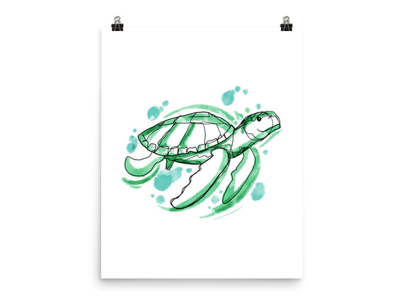Turtle Watercolor