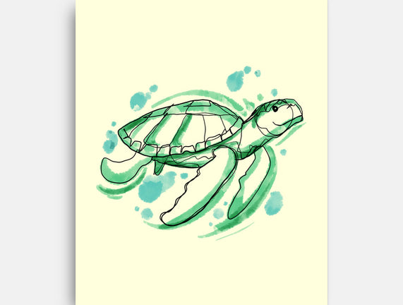 Turtle Watercolor