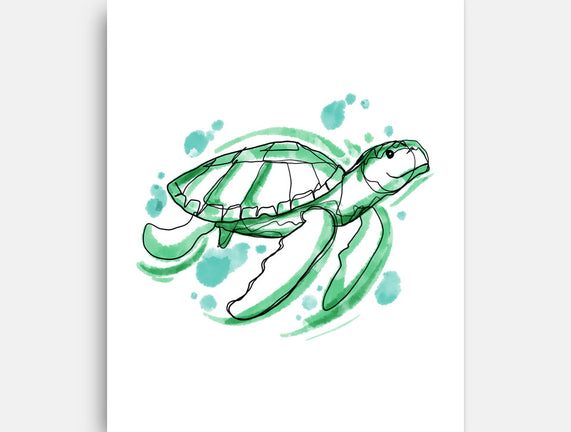 Turtle Watercolor