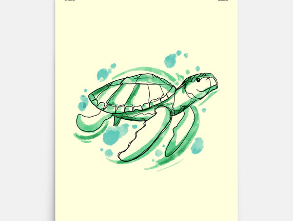 Turtle Watercolor