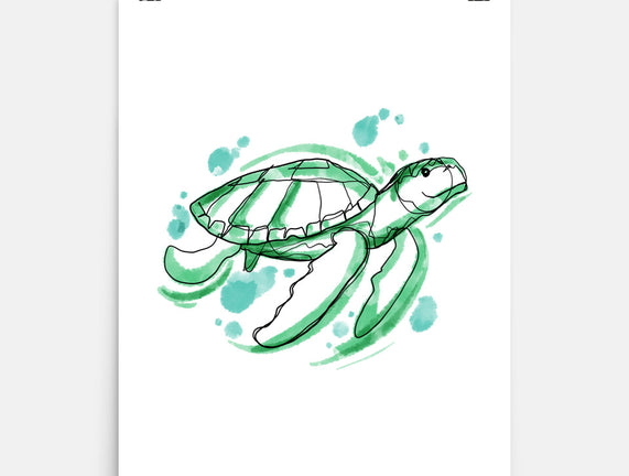 Turtle Watercolor
